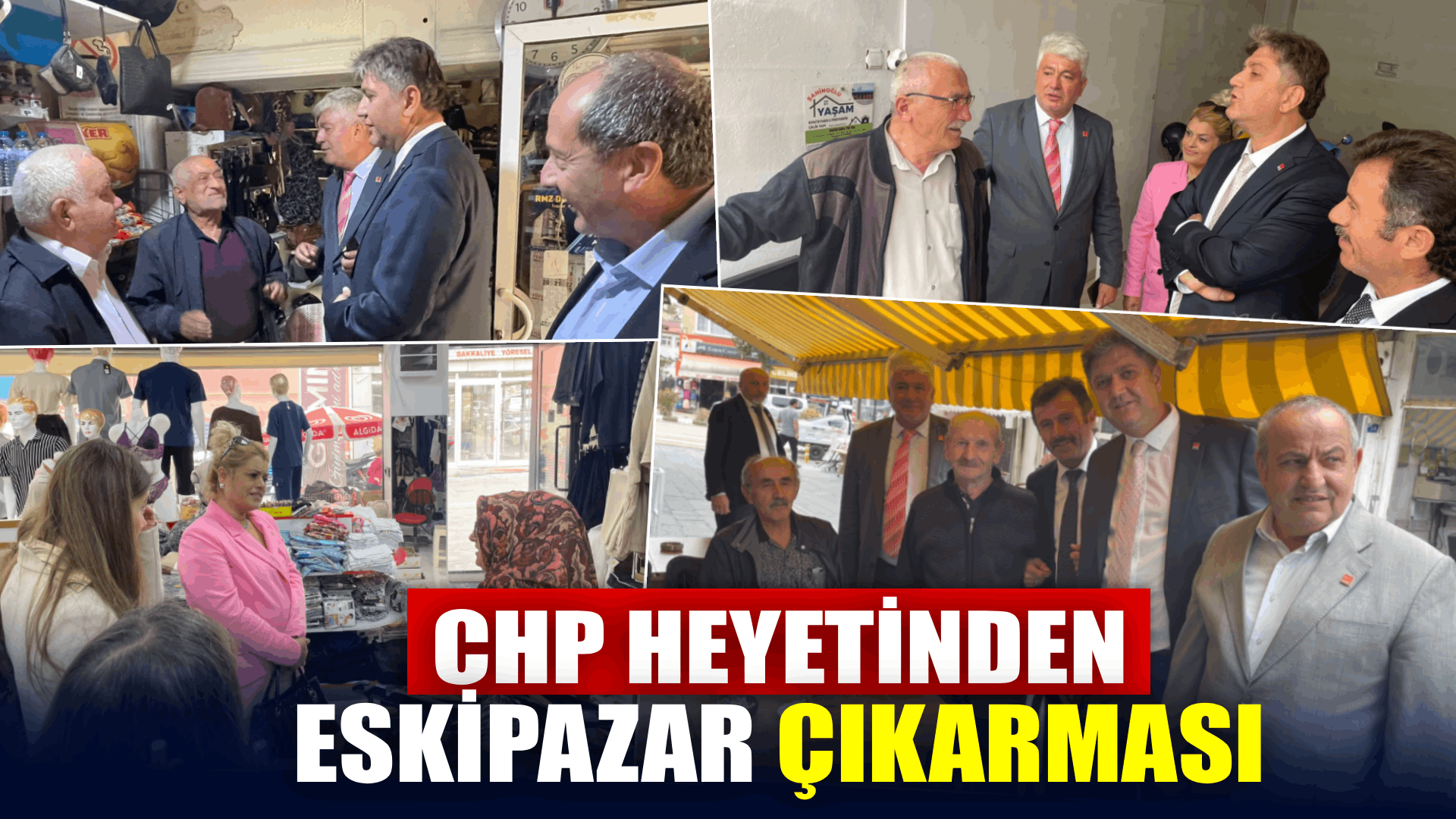 CHP heyeti Eskipazar’da vatandaşları dinledi